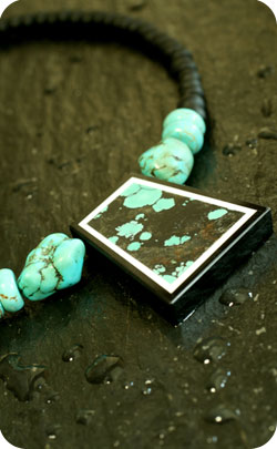 11th year anniversary gemstone theme - turquoise image