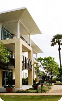 two story miami style dwelling to represent the 42nd year theme of impreved real estate