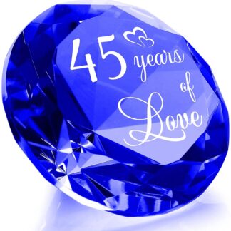 45 Years of Love Sapphire Wedding Keepsake for Parents