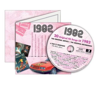 Original Hit Music of 1982. A Time to Remember, The Classic Years.
